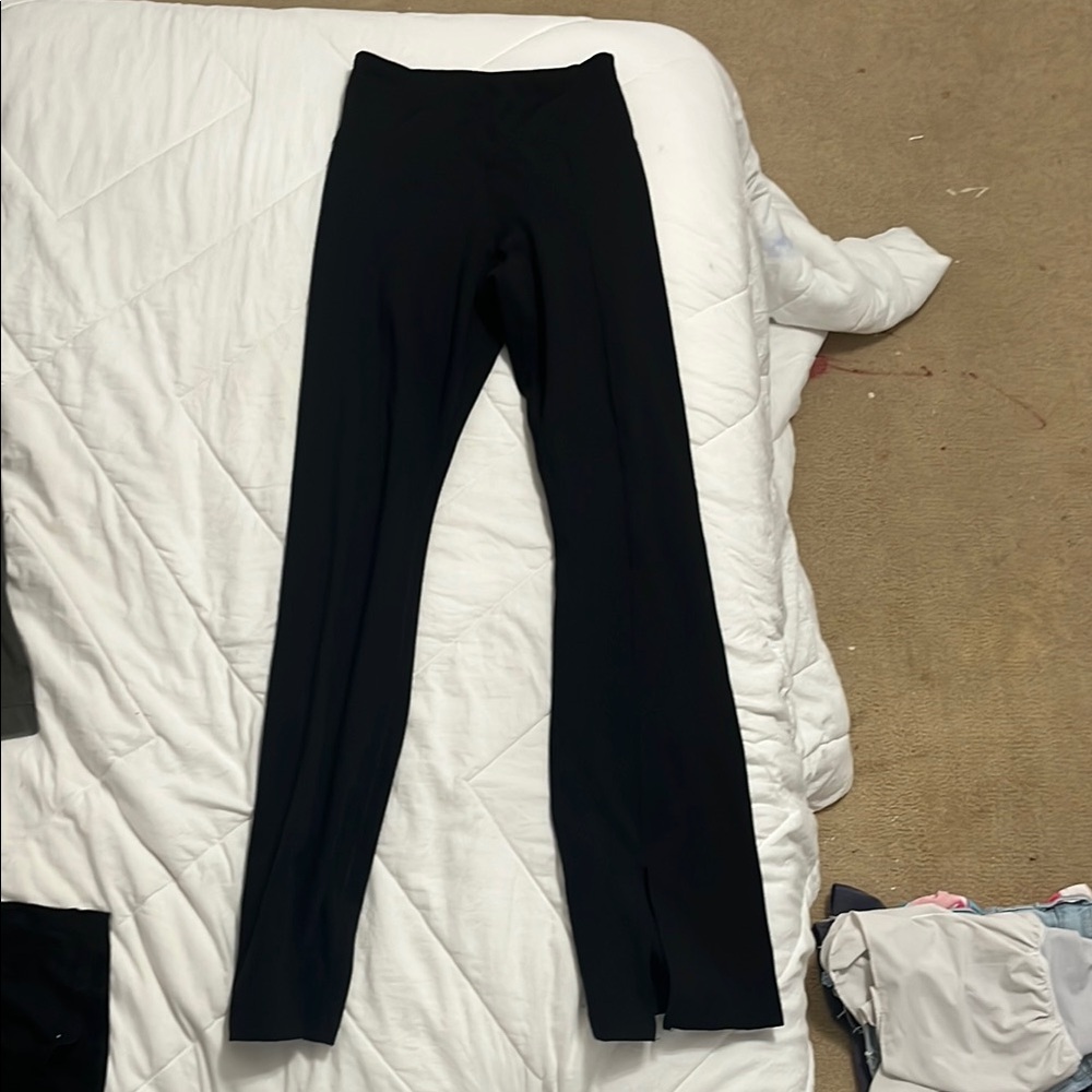 Calvin Klein Black Flared Pants